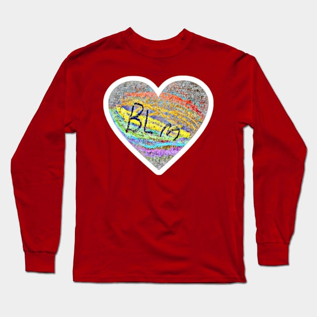 BLM 🖤 Pride - Sticker - Double-sided Long Sleeve T-Shirt by Subversive-Ware 